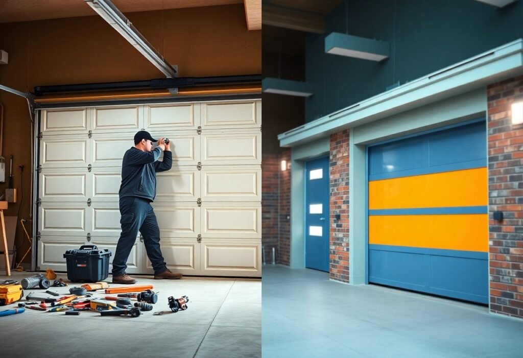 Off-Track Garage Door Repair, Best Garage Door Repair And Installation, Aluminum Garage Vip